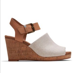 TOMS Tropez Wedges